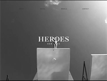 Tablet Screenshot of heroesmodels.com